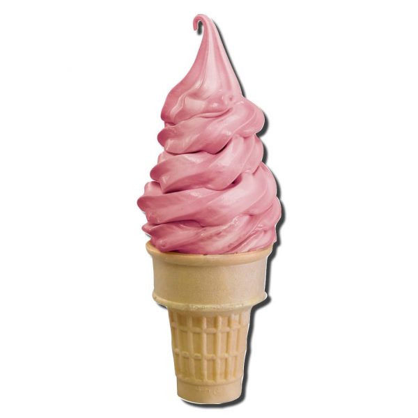 Flavor Blend Black Cherry Blended Ice Cream Cone