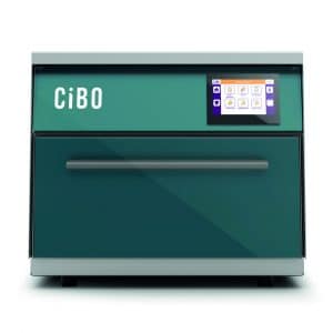 CiBO Teal glass countertop fast oven – 2.7 kW ventless plug-and-play